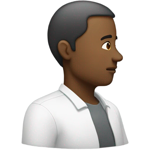 Hand on forehead looking down emoji