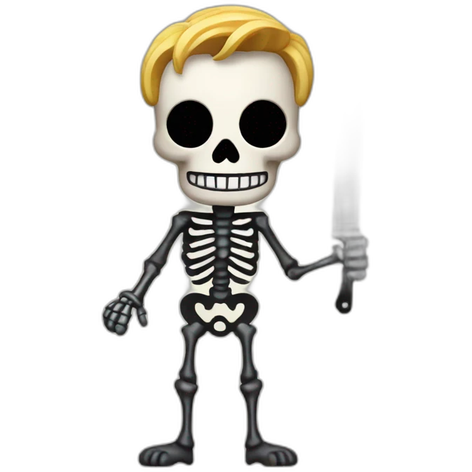 gordon ramsay skeleton holding knife emoji