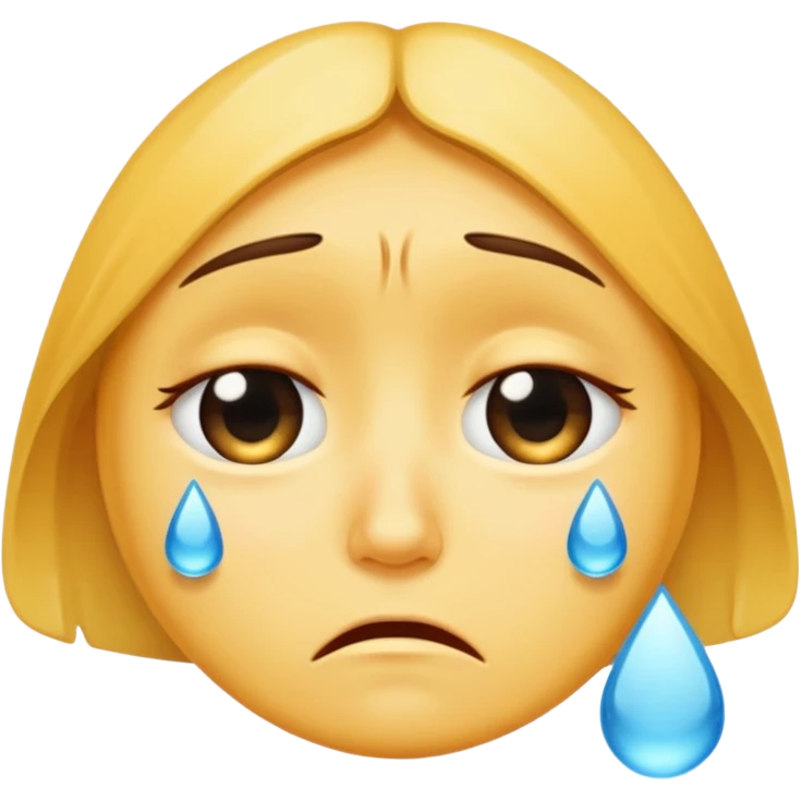 crying face emoji emoji