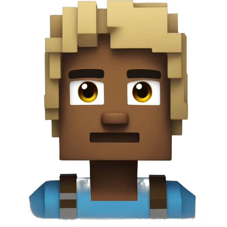 Minecraft character emoji