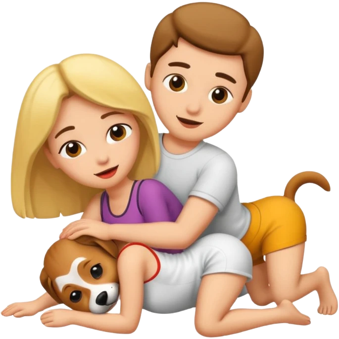 Couple having sex in the doggy style position  emoji