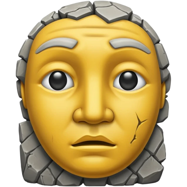 ancient stone statue emoji