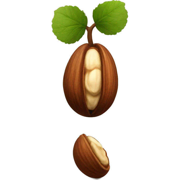 Hazelnut emoji