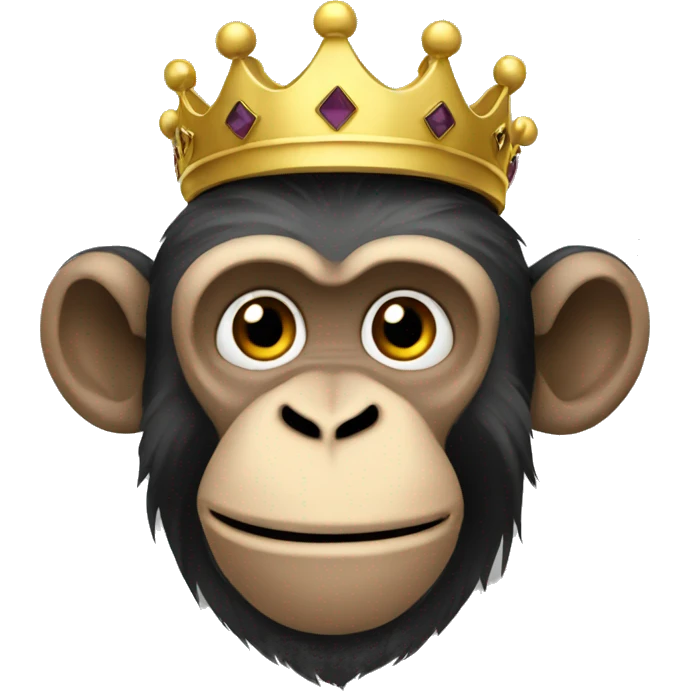 monkey BANNA crown emoji