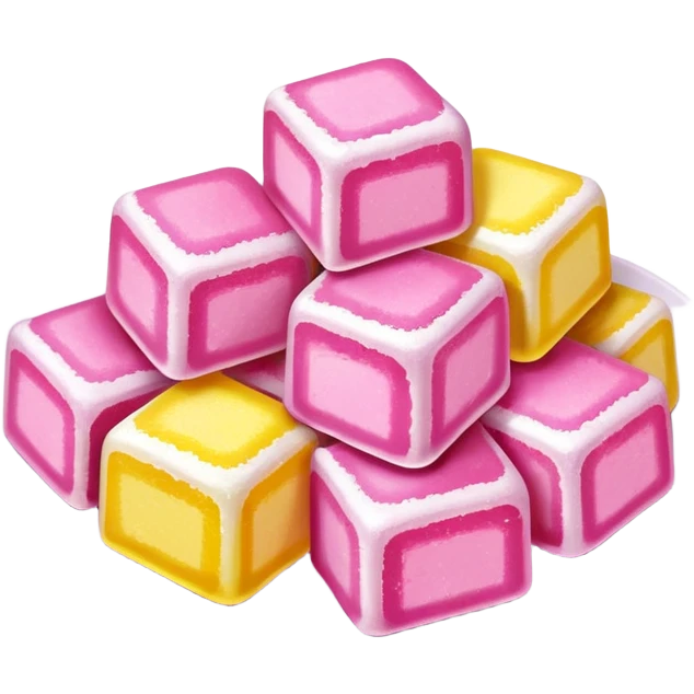 Turkish delight white plate emoji