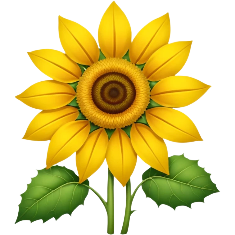 Christmas sunflowers emoji