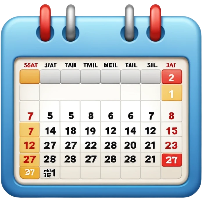 schedule emoji