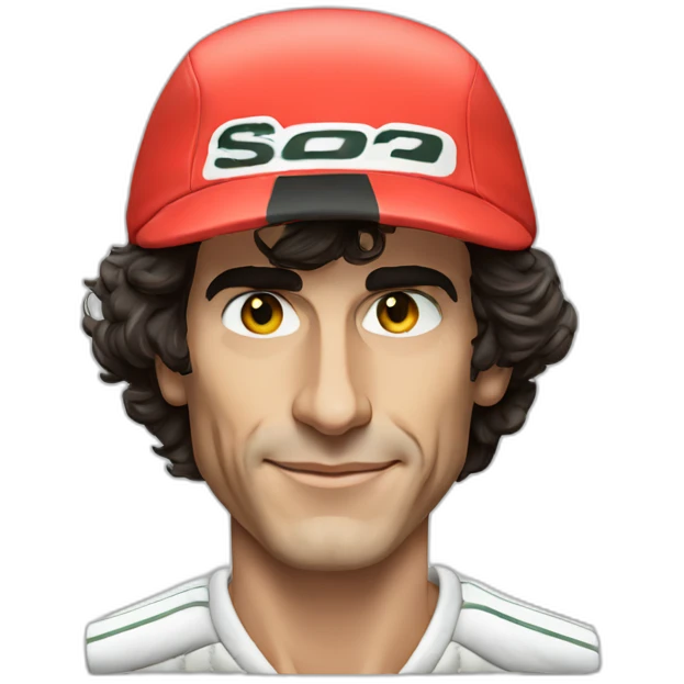 Ayrton Senna emoji