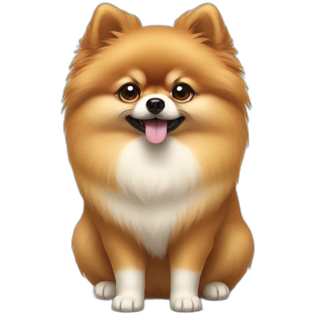 korean Pomeranian emoji