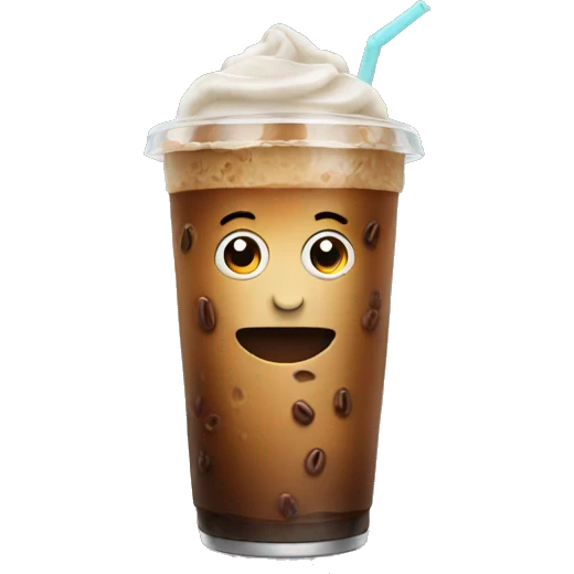 iced coffee emoji