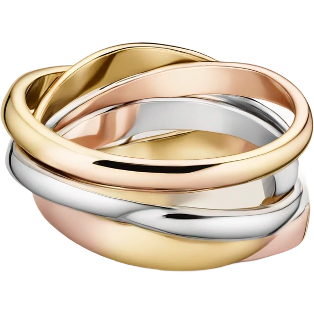 cartier trinity ring emoji