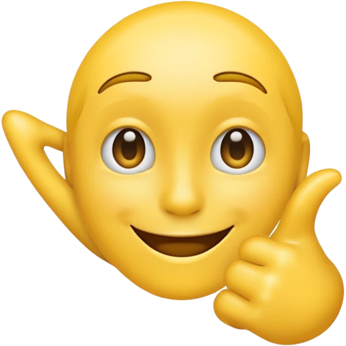 One finger pointed front emoji emoji