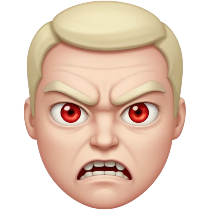 Animosity - strong hostility or ill feeling toward someone emoji