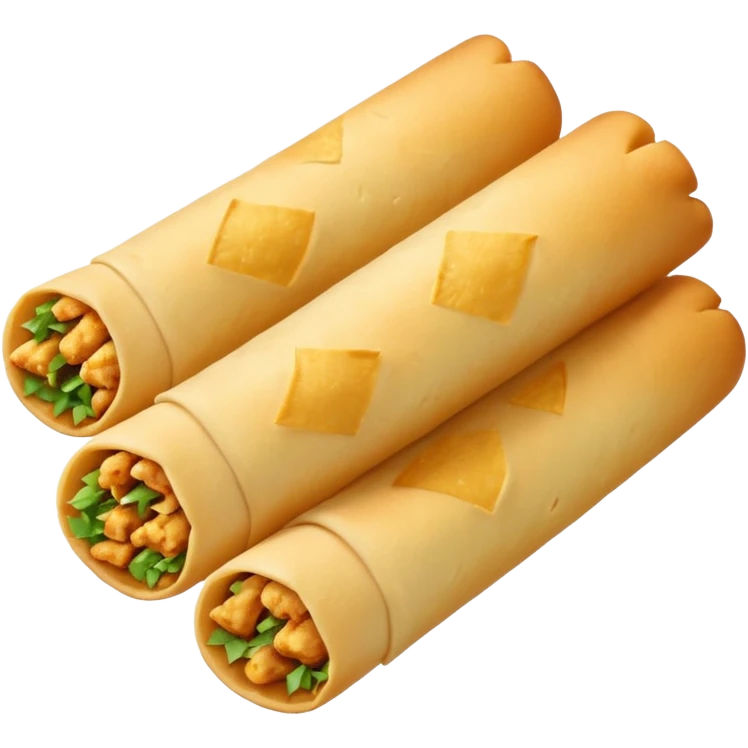 Mexican flautas emoji