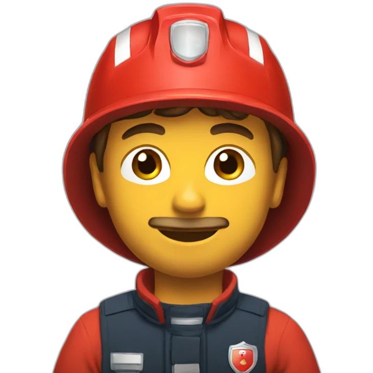 pompier français emoji