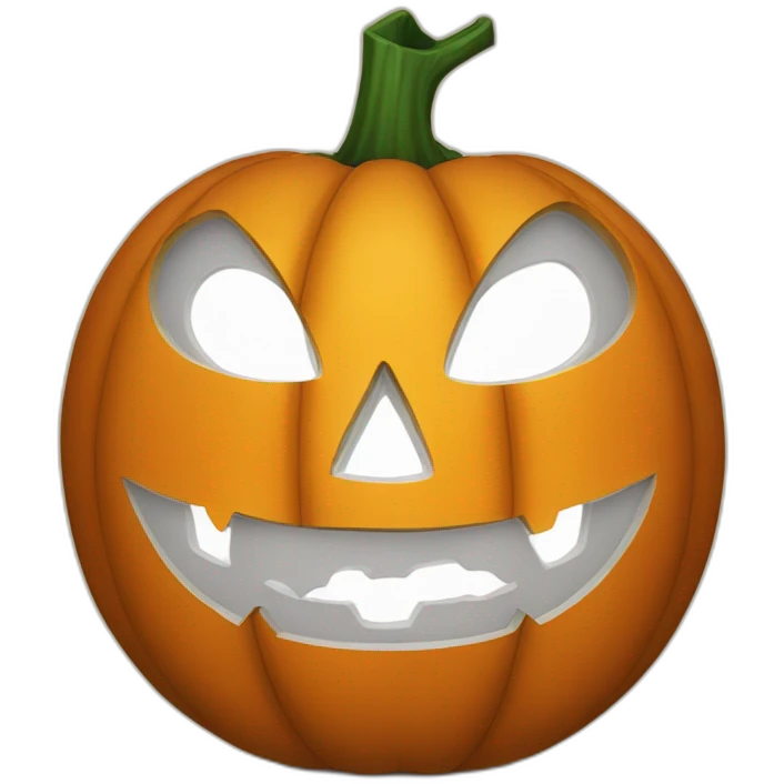 Jack o lantern emoji