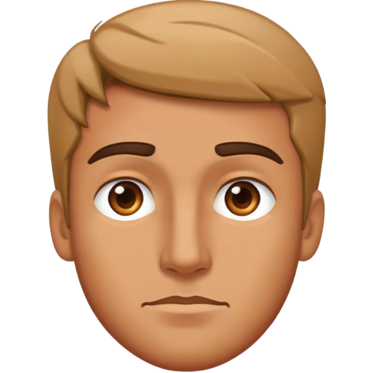 Guy side eyeing emoji