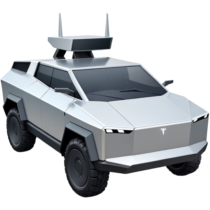 Tesla cyber truck  emoji