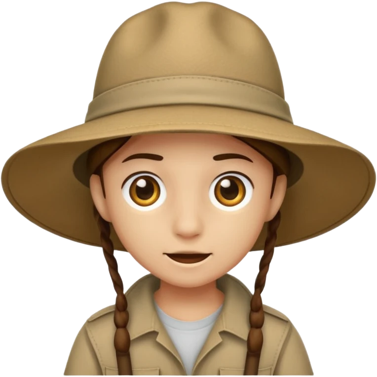 safari hat emoji