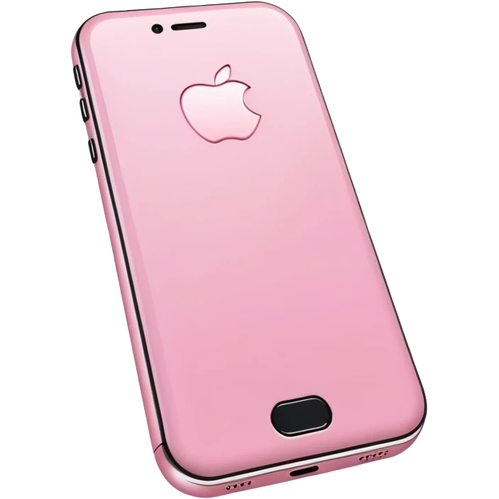 Light pink cellphone emoji