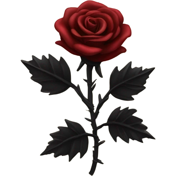 gothic roses love  emoji