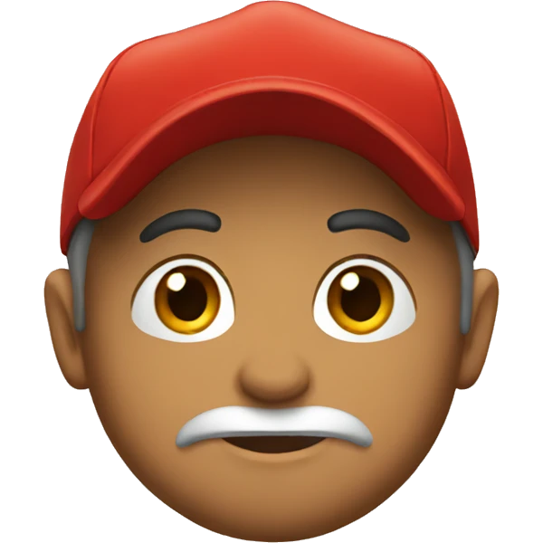 red cap emoji