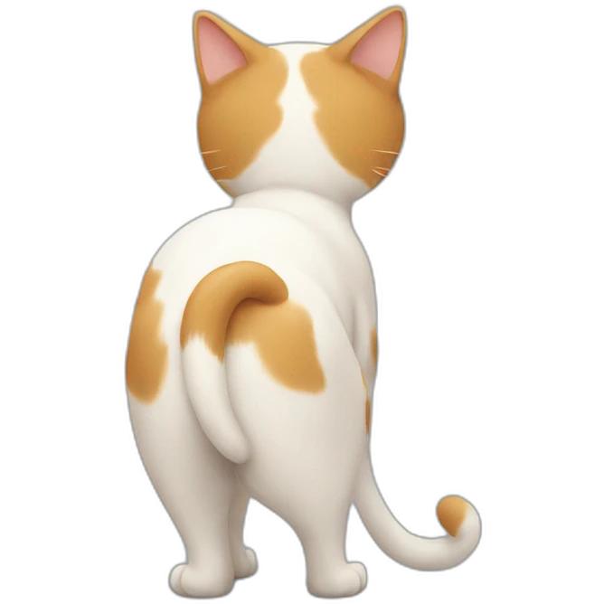 Cat posterior emoji