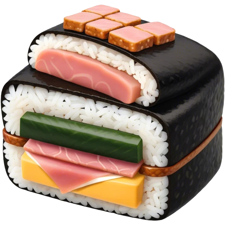spam musubi emoji