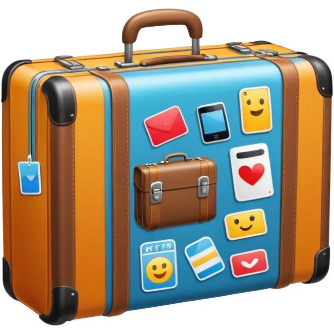 Стикер чемодан  emoji
