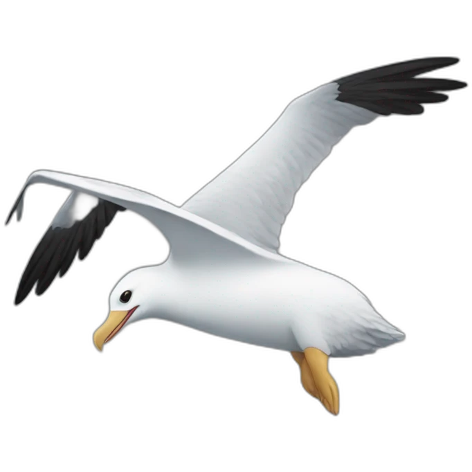 Flying Albatross emoji