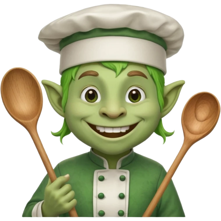 troll the chef emoji