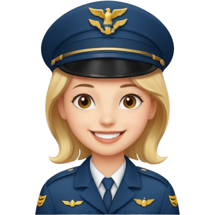 pilot girl emoji