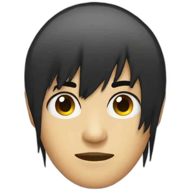 emo bangs emoji