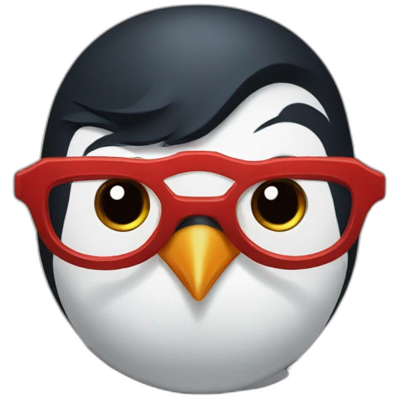 Penguin Superman  emoji