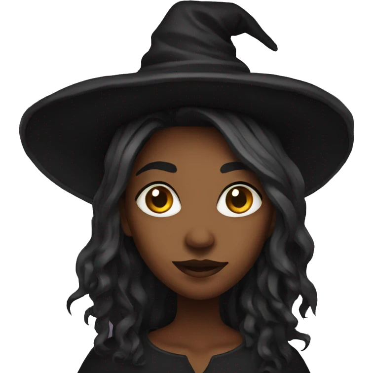 black witch emoji