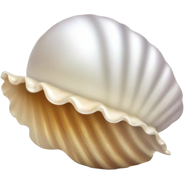 OpenSea shell with pearl emoji