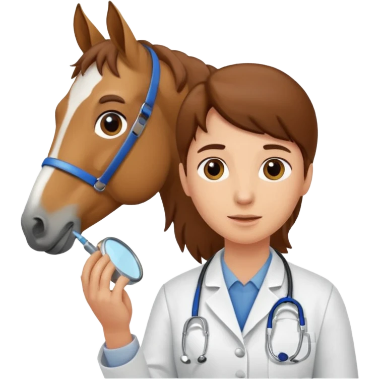Horse doctor emoji