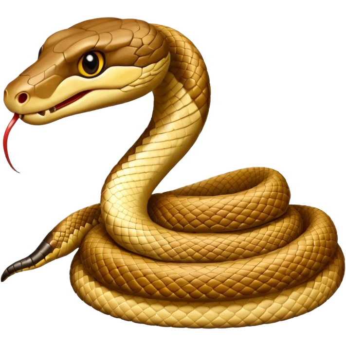 Un serpent du desert emoji