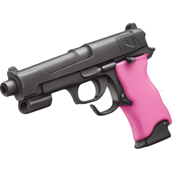 Pink Gun emoji