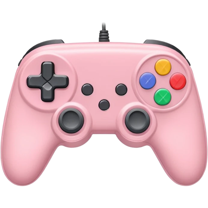 light pink aesthetic game controller emoji