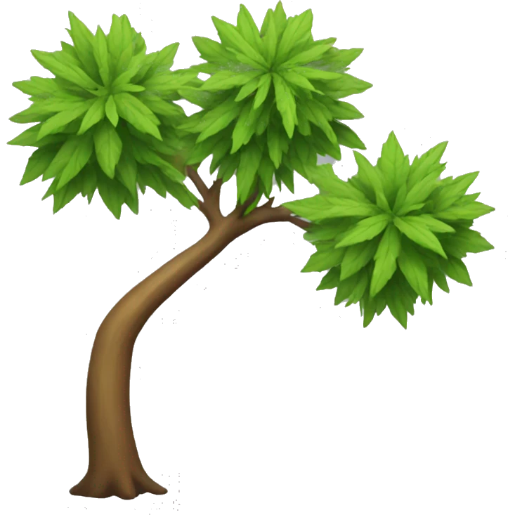 Weed tree emoji