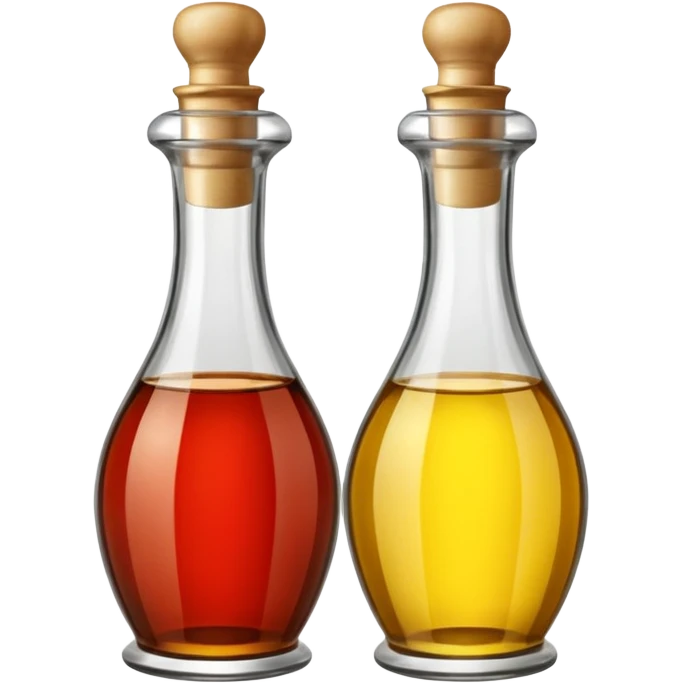 Oil and vinegar bottles  emoji
