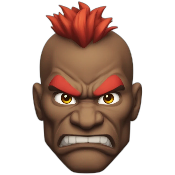 Akuma street fighter emoji
