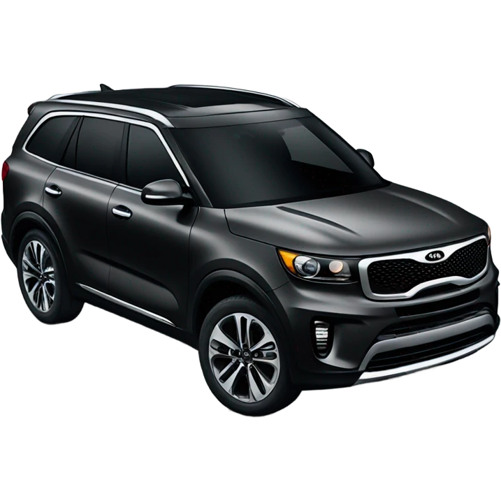 Kia suv black emoji