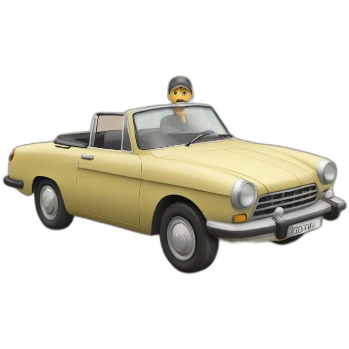 Pierre palmade en voiture emoji