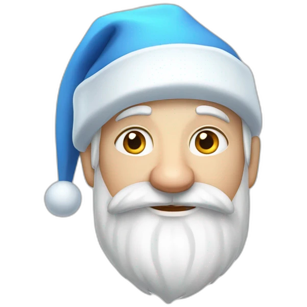 cool russian Father Frost emoji
