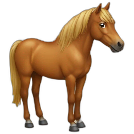 Horse pee emoji