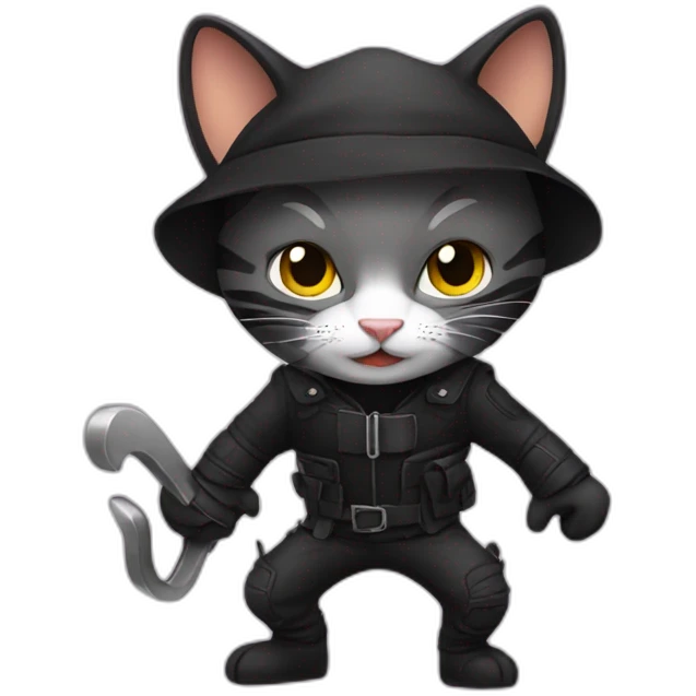 cat burglar emoji