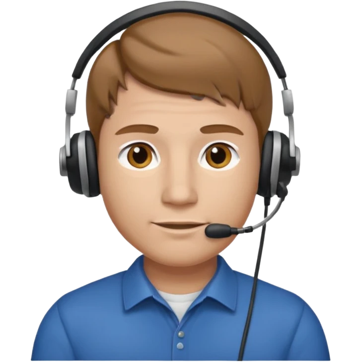 guy with light brown hair fair skin round and broad shoulders, at work IT GUY - LIGHTER SKIN, BIGGER GUY emoji