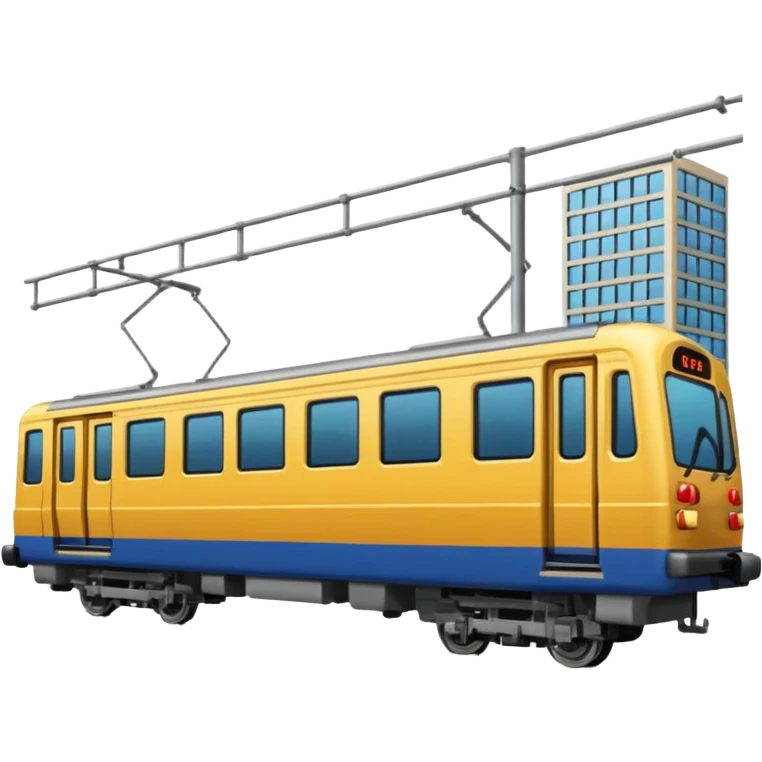 Metro image. View right Side. emoji